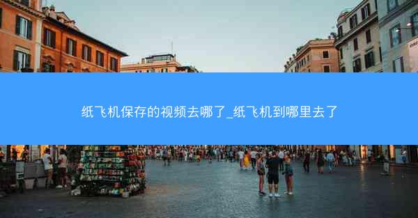 纸飞机保存的视频去哪了_纸飞机到哪里去了