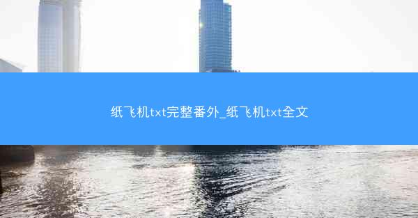 纸飞机txt完整番外_纸飞机txt全文