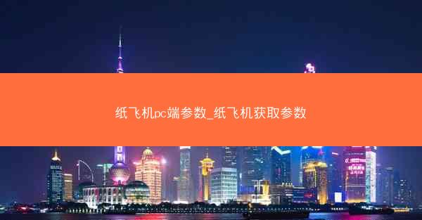 纸飞机pc端参数_纸飞机获取参数