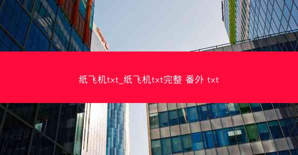 纸飞机txt_纸飞机txt完整 番外 txt