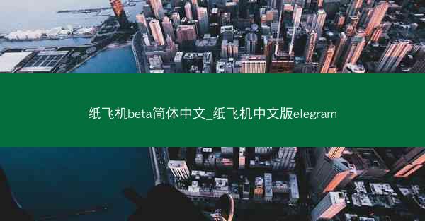 纸飞机beta简体中文_纸飞机中文版elegram