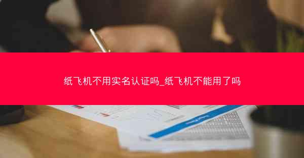 纸飞机不用实名认证吗_纸飞机不能用了吗