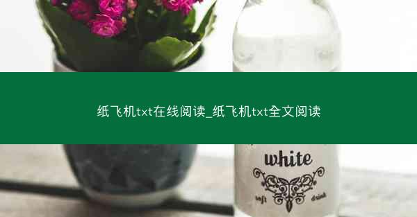 纸飞机txt在线阅读_纸飞机txt全文阅读