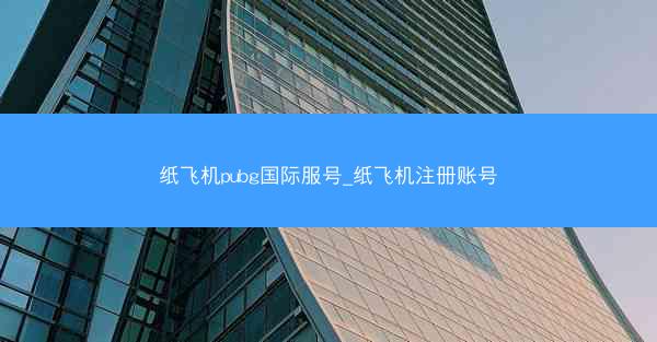 纸飞机pubg国际服号_纸飞机注册账号