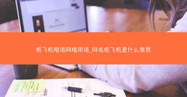 纸飞机暗语网络用语_网名纸飞机是什么意思