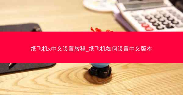 纸飞机x中文设置教程_纸飞机如何设置中文版本