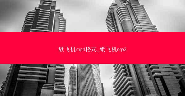 纸飞机mp4格式_纸飞机mp3