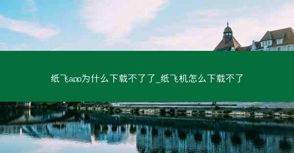 纸飞app为什么下载不了了_纸飞机怎么下载不了