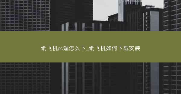 纸飞机pc端怎么下_纸飞机如何下载安装