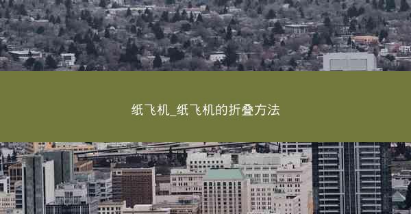 纸飞机_纸飞机的折叠方法