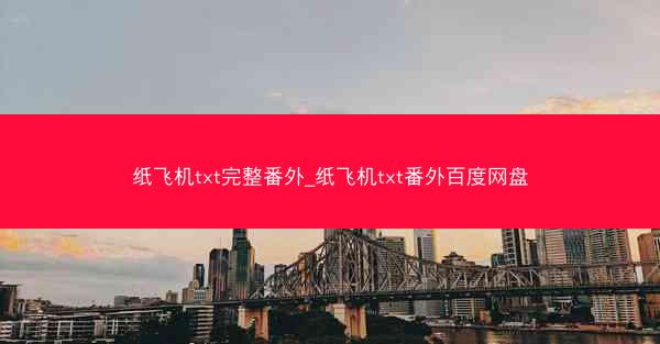 纸飞机txt完整番外_纸飞机txt番外百度网盘