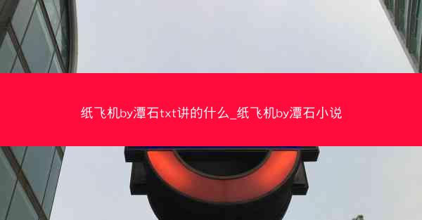 纸飞机by潭石txt讲的什么_纸飞机by潭石小说