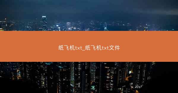 纸飞机txt_纸飞机txt文件
