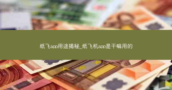 纸飞app用途揭秘_纸飞机app是干嘛用的