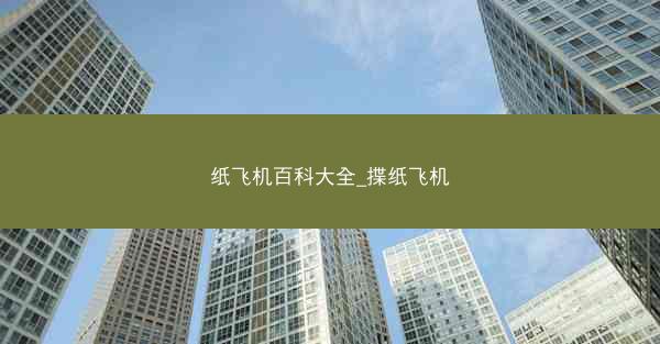 纸飞机百科大全_揲纸飞机