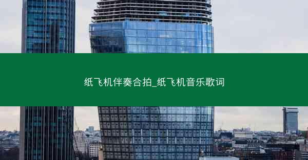 纸飞机伴奏合拍_纸飞机音乐歌词